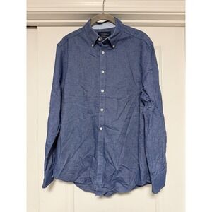 Charles Tyrwhitt, Weekend Extra Slim Fit Button Down, Blue, Size Medium